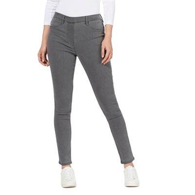 The Collection Dark grey slim fit jeggings
